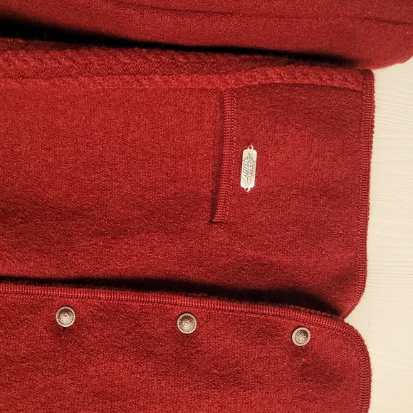 StrickMeister Sportive Austria Women Sweater Wool Cardigan Jacket - Picture 3 of 6